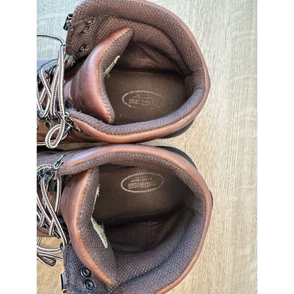 Northeast Outfitters Men's Sz 10 Hiking Boot Brown Leather Rugged Waterproof - Picture 7 of 10